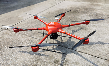 消防無人機(jī)使用宇東無線圖傳設(shè)備把無人機(jī)視頻無線傳輸?shù)街付ǖ攸c(diǎn)